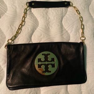 Tory Burch clutch/handbag (gold)